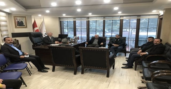Genel Başkan Er'den Başkan Özbek'e tebrik ziyareti