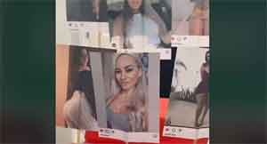 14 Şubat'ta eşinin Instagram'da beğendiği kadınların fotoğrafını hediye etti