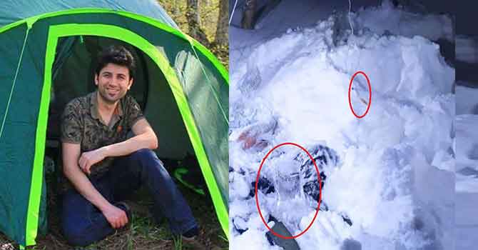 Doktor, 4 yıl önce kamp yaptığı yerde intihar etmiş