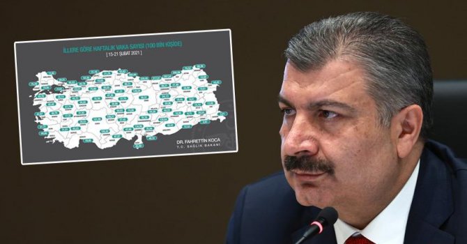 Fahrettin Koca: Mutasyonun Türkiye'deki oranı yüzde 75’lere ulaştı