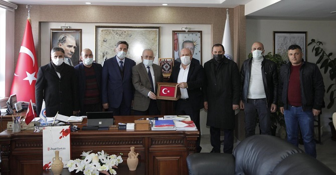 Genel Başkan Er'den Rektör Pakiş'e ziyaret