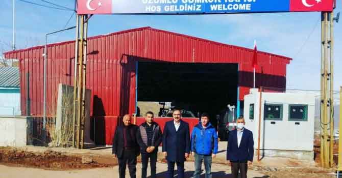 Dündar’dan Üzümlü Sınır Kapısı’na ziyaret