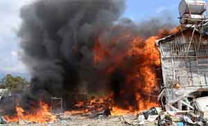 Yemek yapmak için yakılan ateş barakaya sıçradı, 10 koyun, 15 keçi ve 1 köpek telef oldu