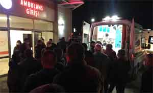 Zili çalan saldırganlar, kapıyı açan gence eşi ve çocuğunun gözleri önünde kurşun yağdırdı