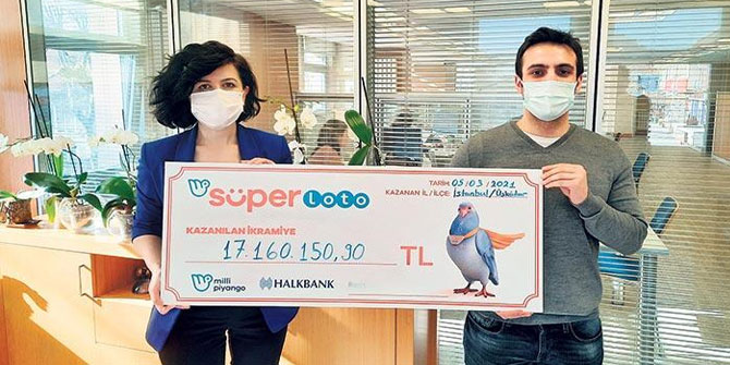 17 milyon liralık çek sahibine teslim edildi