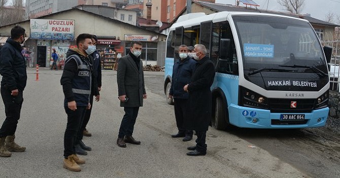 Hakkari Vali Yardımcısı Kılıç, normalleşme denetiminde bulundu