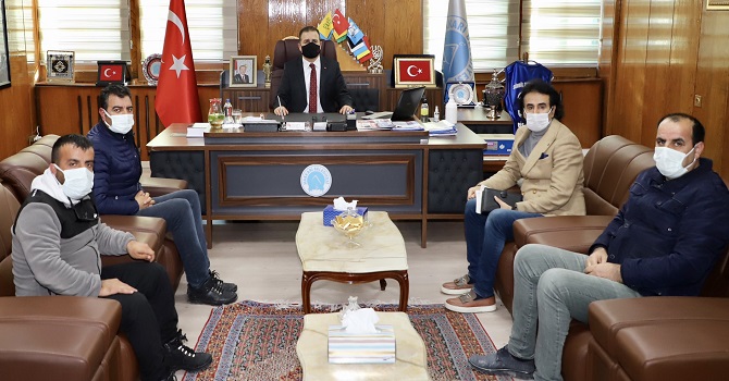 ​​​​​​​Hakkari Gazeteciler Cemiyeti’nden Vali Akbıyık’a ziyaret