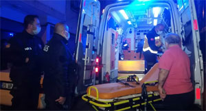 Eşiyle tartışıp 5. kattan atlayan kadını alt komşuları tuttu