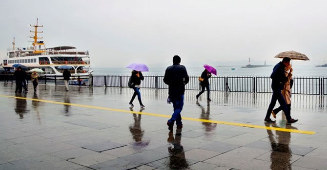 Hava durumu: Pazar günü giriş yapacak yağışlı hava ülke geneline yayılacak