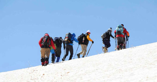 Hakkari'deki ulu dağların usta tırmanıcıları