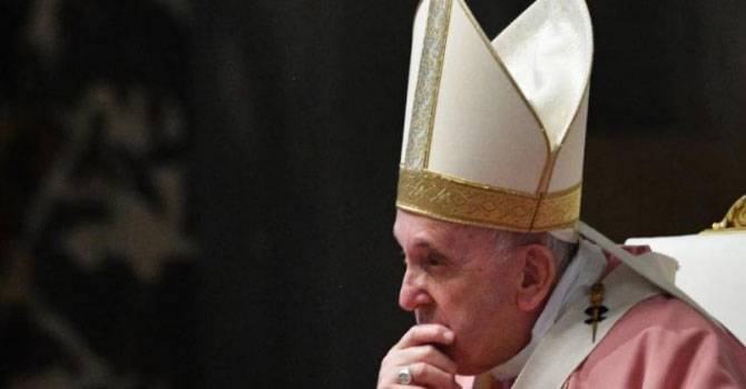 Papa: Suriye’deki taraflar silahları susturmalı