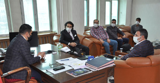 HGC yönetiminden Kaymakam Doğramacı'ya ziyaret