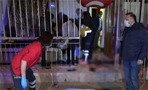 Komşuların kömürlük kavgası: 2 yaralı