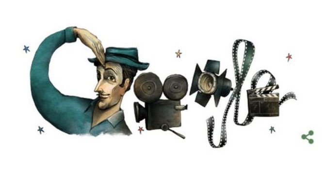 Google Sadri Alışık'ı Doodle yaptı