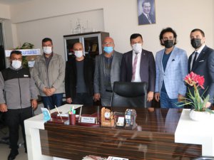 Hakkari Gazeteciler Cemiyeti'ne ziyaretler devam ediyor