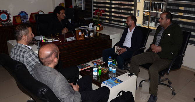 ASRİAD Hakkari Şubesi'nden HGC'ye ziyaret