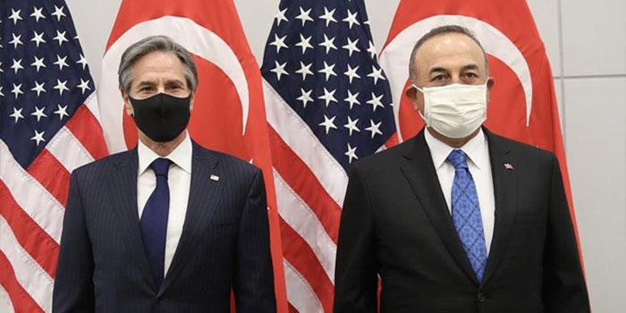 Dışişleri Bakanı Çavuşoğlu, ABD'li mevkidaşı Blinken'la görüştü