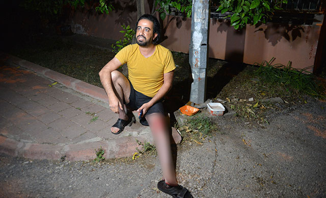 Silahlı saldırıda yaralanan taksi sürücüsü, şüpheliye tehditler yağdırdı