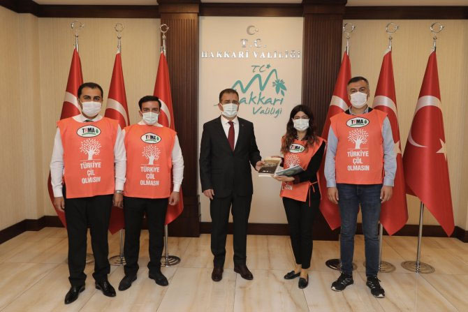 TEMA Vakfı'ndan Vali Akbıyık'a ziyaret