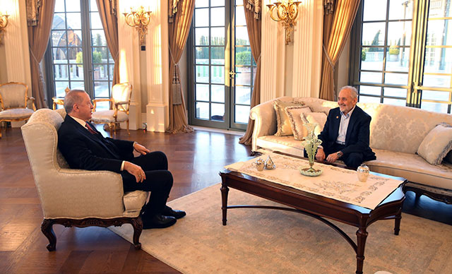 Erdoğan, Saadet Partili Asiltürk ile iftar yaptı