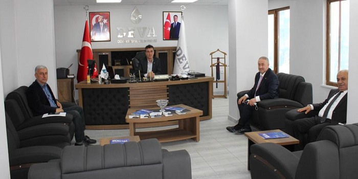 Yüksekova Ticaret ve Sanayi Odası başkanından DEVA Partisi Hakkari İl Başkanlığına ziyaret