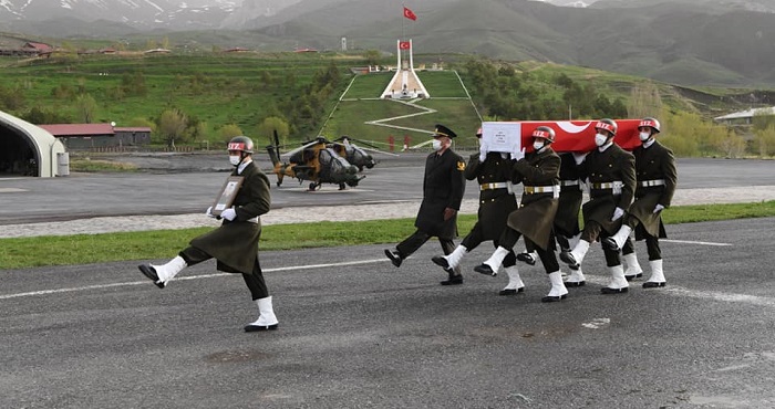 Hakkari'de şehit Teğmen Kıvık için tören düzenlendi