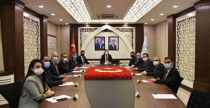 Hakkari'de OSB Müteşebbis Heyeti toplantısı yapıldı