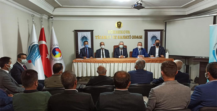 Ak Parti İl Başkanı Özbek'in Yüksekova temasları