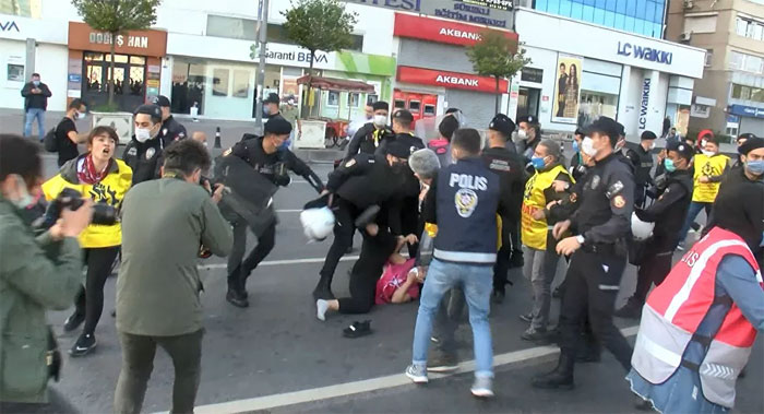 İstanbul'da 1 Mayıs: 20 gözaltı