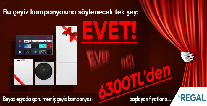 Ne varsa REGAL’de var