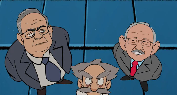 Ak Parti'den 'Yalan Üretim Merkezi' animasyonu