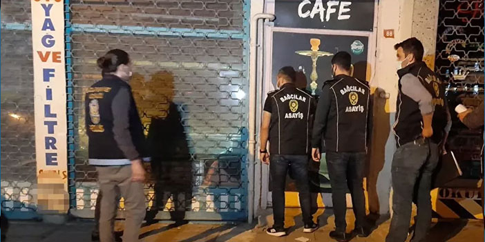 Bağcılar'da 6 mekana kumar baskını