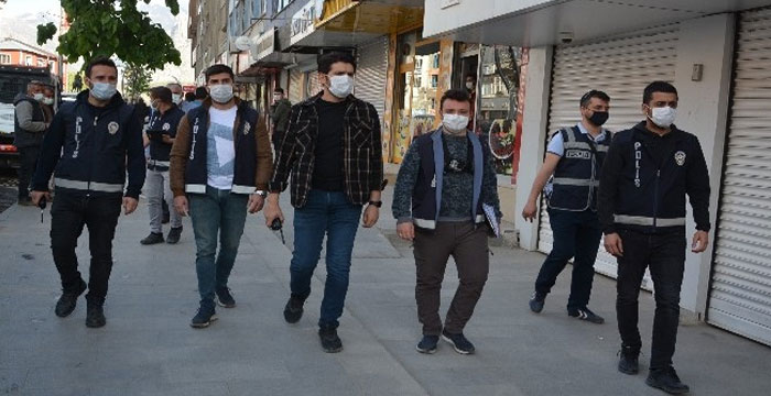 Hakkari'de 45 kişiye “kısıtlama” cezası