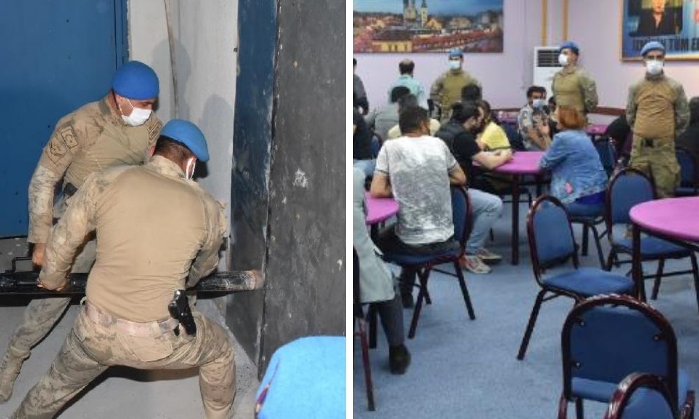 HES koduyla giriş yapılan kumarhanelere operasyon