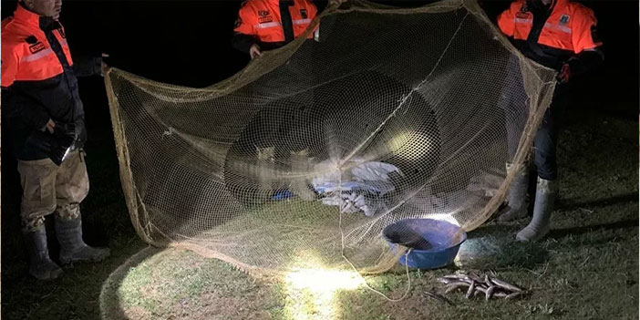 Avlanma yasağında 2 bin 500 inci kefali ele geçirildi