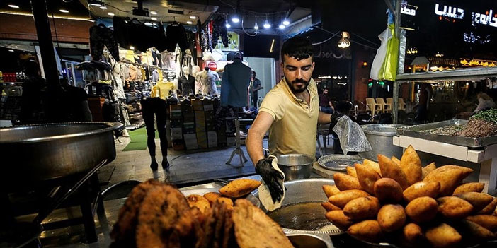 Erbil'de alternatif yeme-içme seçenekleriyle ramazan gecelerinin hareketli adresi: İskan Caddesi