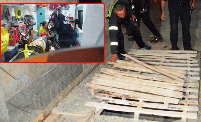 Çocuklarını kurtarmak istedikleri su kuyusuna anne- baba da düştü