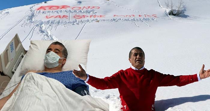 Korona şarkısını çıkartan Hakkarili Aydın Aydın koronaya yakalandı