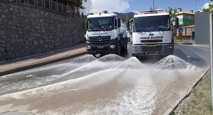 Hakkari İtfaiyesi bayram mesaisinde!