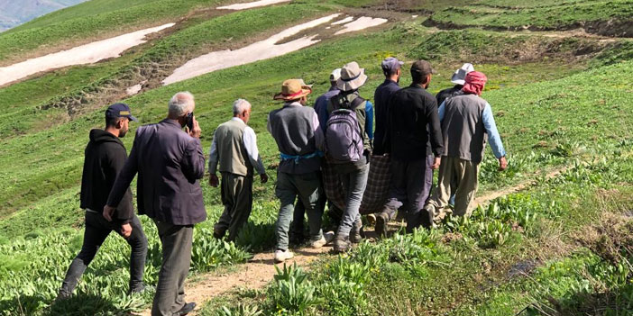 Hakkari'de pancar toplarken kalp krizinden can verdi