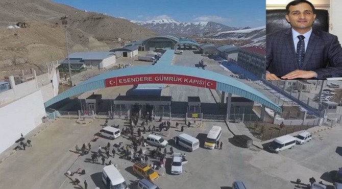 Ak Parti (MKYK) üyesi Tarhan' den sınır kapısı teşekkürü