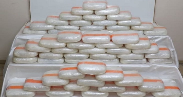 Yüksekova'da 84 kilo eroin maddesi ele geçirildi