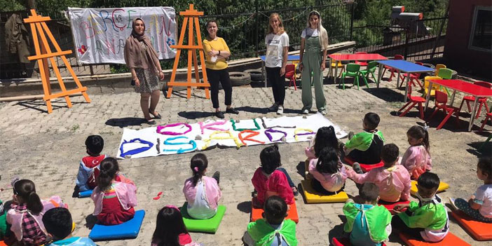 Hakkari'de 'Okul Dışarıda Günü' etkinliği