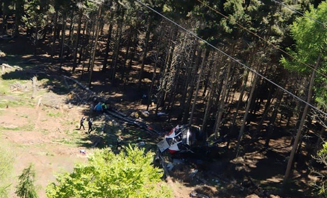 Teleferik kazası: 9 ölü