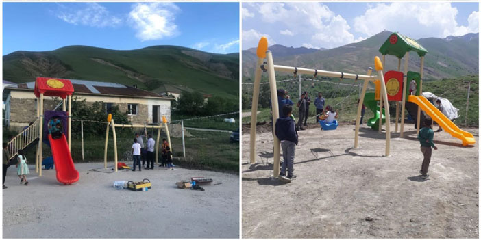 Esendere Belediyesi 5 yeni park yaptı