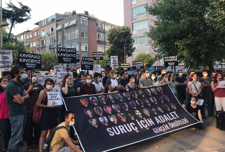 Suruç davasında IŞİD'li sanığa 34 kez ağırlaştırılmış müebbet istendi
