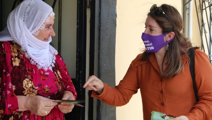 Yüksekova'da İstanbul Sözleşmesi çalışması