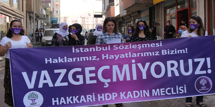 HDP kadın meclisinden 'İstanbul Sözleşmesi' açıklaması