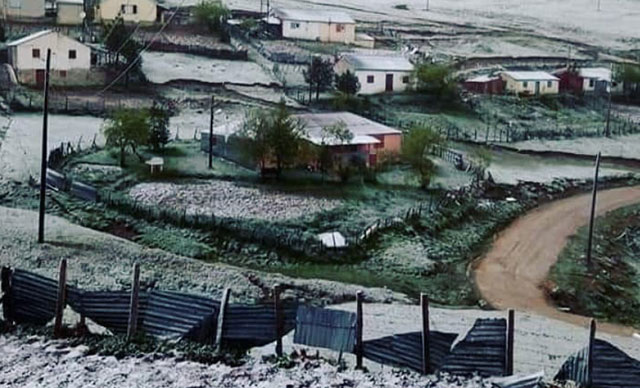 Yazın 'kar' sürprizi