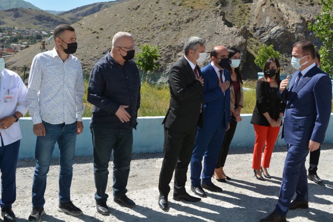 Vali Akbıyık’tan rehabilitasyon merkezine ziyaret
